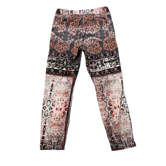 Bebe Folklore Print Skinny Jeans - Picture 3 of 14